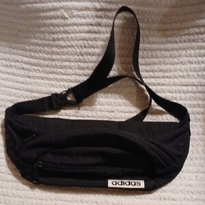Adidas Black Belt Bag for Men